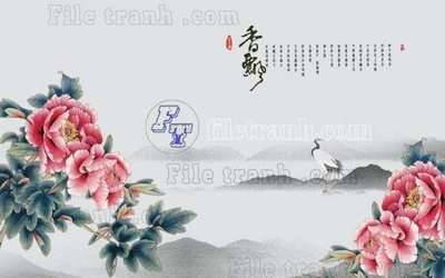 File gốc in ấn File gốc in tranh tổng hợp tường nền K40717 độ phân giải cao