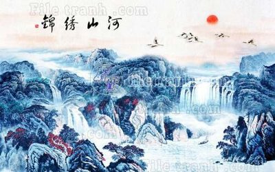 File in mica File gốc in tranh tổng hợp tường nền K40721 (ảnh gốc) đẹp