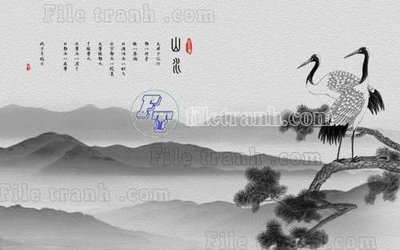 File ảnh gốc File gốc in tranh tổng hợp tường nền K40739 không vỡ nét