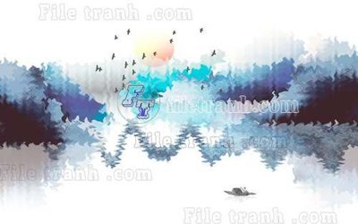 Tải file File gốc in tranh tổng hợp tường nền K40740 (gốc) làm tranh trang trí