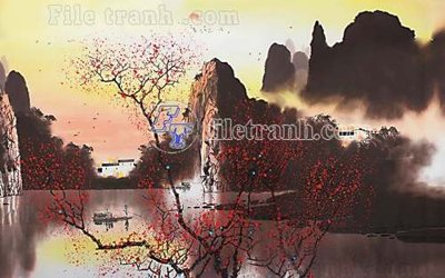 File gốc File gốc in tranh tổng hợp tường nền K40744 (phong cách) châu Âu