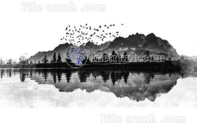 File gốc File gốc in tranh tổng hợp tường nền K40754 (dành cho trang trí nội thất)