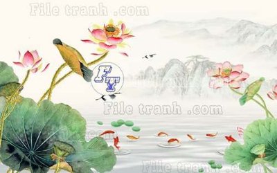 File in trần File gốc in tranh tổng hợp tường nền K40784 (bản gốc) trời sao