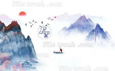 File gốc File gốc in tranh tổng hợp tường nền K40796 (dành cho quảng cáo)