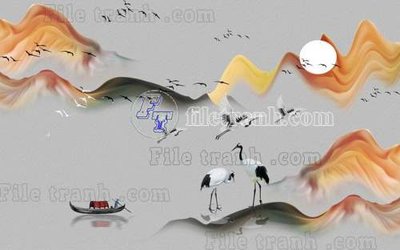 File gốc File gốc in tranh tổng hợp tường nền K40811 (ảnh chi tiết) để in ấn