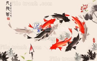 Download file gốc File gốc in tranh tổng hợp tường nền K40817 (in mica) logo