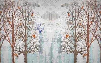 File gốc File gốc in tranh tổng hợp tường nền K40845 (chuẩn CMYK) cho nhà in