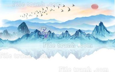 Tải về file tranh gốc File gốc in tranh tổng hợp tường nền K40896 (để in quảng cáo)