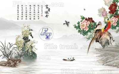 Download file File gốc in tranh tổng hợp tường nền K40913 (chuẩn in) chất lượng cao