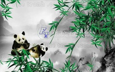 File in ấn File gốc in tranh tổng hợp tường nền K40937 (bản gốc) sắc nét