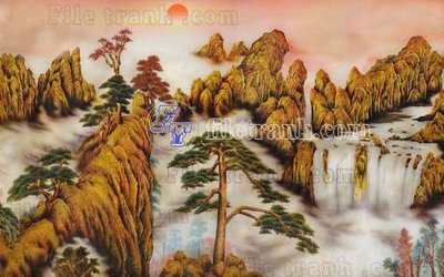 File tranh in trần File gốc in tranh tổng hợp tường nền K40990 (ảnh gốc siêu nét)