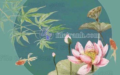 File tranh in trần File gốc in tranh tổng hợp tường nền K41000 (ảnh gốc siêu nét)