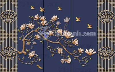 Ảnh gốc file in lụa File gốc in tranh tổng hợp tường nền K41006 chi tiết