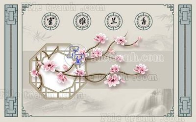 Tải file tranh File gốc in tranh tổng hợp tường nền K41025 (ảnh gốc) ngay