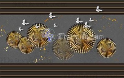 File in lụa File gốc in tranh tổng hợp tường nền K41051 (hoa văn) File gốc in tranh tổng hợp tường nền K41051