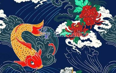 Download file gốc File gốc in tranh tổng hợp tường nền K41073 (in mica) 3D