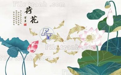 Tải file File gốc in tranh tổng hợp tường nền K41097 (gốc) để in ấn ngay