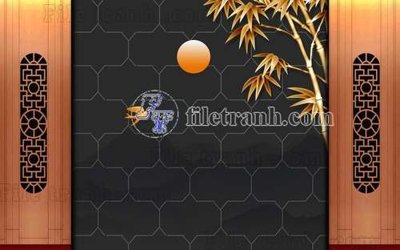 File gốc File gốc in tranh tổng hợp tường nền K41099 (PNG) không nền chất lượng