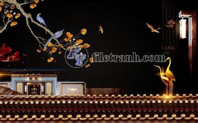 Tệp tin gốc File gốc in tranh tổng hợp tường nền K41143 (dùng cho in ấn) chuyên nghiệp