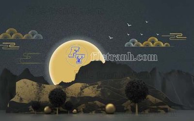 File gốc File gốc in tranh tổng hợp tường nền K41152 (in ấn) màu sắc trung thực