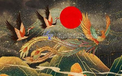 File tranh File gốc in tranh tổng hợp tường nền K41171 (ảnh gốc) không bị mờ