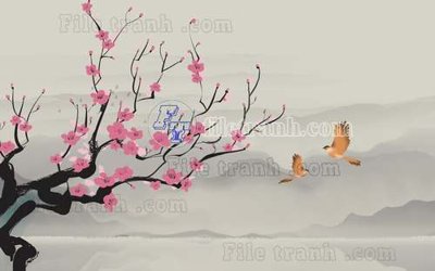 File PSD File gốc in tranh tổng hợp tường nền K41197 (bản gốc) dễ dàng edit