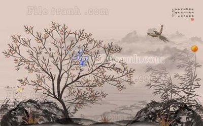 File gốc File gốc in tranh tổng hợp tường nền K41202 (phiên bản chuẩn) để in ấn