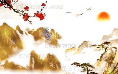 Tải file File gốc in tranh tổng hợp tường nền K41242 (gốc) làm tranh treo tường