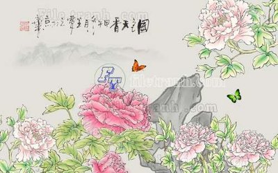 File in ấn File gốc in tranh tổng hợp tường nền K41294 (bản gốc) sắc nét