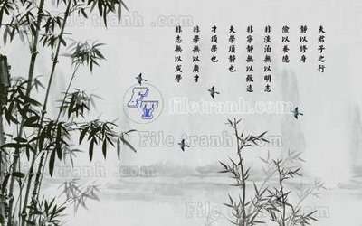 Download file gốc File gốc in tranh tổng hợp tường nền K41304 (in mica) logo