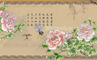 Download file File gốc in tranh tổng hợp tường nền K41310 (gốc) in mica đèn LED