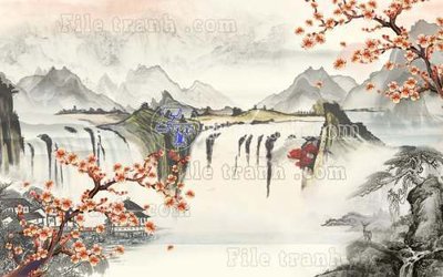 Tải file File gốc in tranh tổng hợp tường nền K41321 (gốc) chủ đề tôn giáo