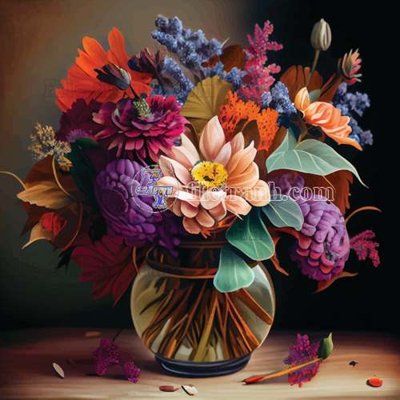 File tranh File gốc in tranh tổng hợp tường nền K43078 (gốc) chủ đề thiên nhiên