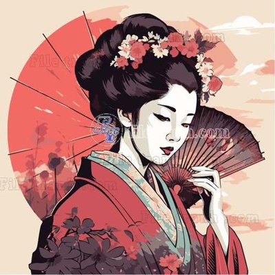 File tranh File gốc in tranh tổng hợp tường nền K43086 (gốc) in vải canvas