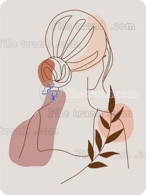 File gốc File gốc in tranh tổng hợp tường nền K43117 (AI/EPS) cho in ấn