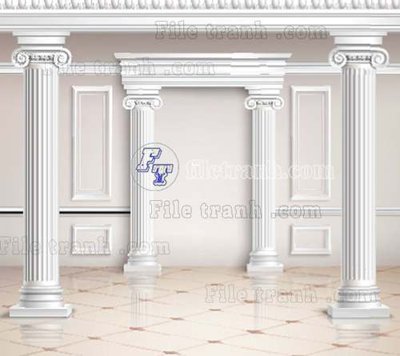 File tranh File gốc in tranh tổng hợp tường nền K43214 (file gốc) chuẩn màu in