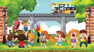 Hình ảnh file gốc File gốc in tranh tổng hợp tường nền K43220 (chất lượng cao)