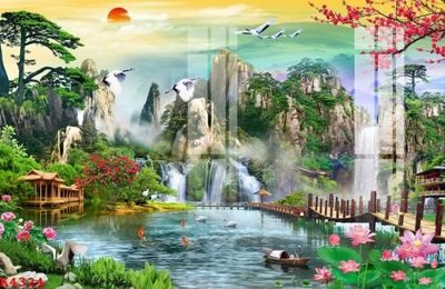 File gốc File gốc in tranh tổng hợp K4324 (in ấn) không giới hạn