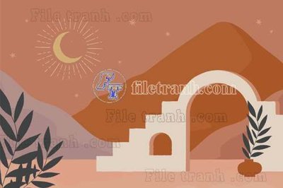 File gốc File gốc in tranh tổng hợp tường nền K43284 (ảnh rõ nét) để in