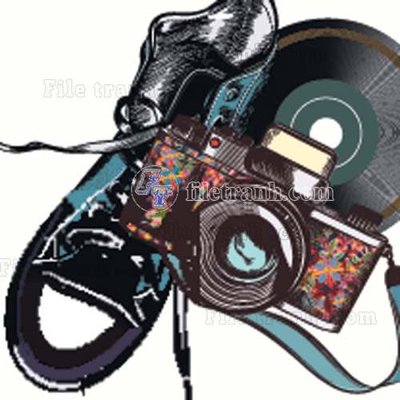 File gốc File gốc in tranh tổng hợp tường nền K43401 (in mica) làm quà tặng