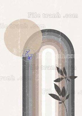 File tranh File gốc in tranh tổng hợp tường nền K43431 (ảnh gốc) độc quyền