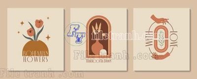 File PSD File gốc in tranh tổng hợp tường nền K43436 (bản gốc) đã tách nền