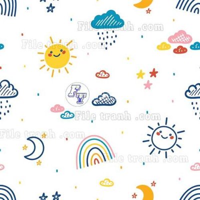 File gốc File gốc in tranh tổng hợp tường nền K43495 cho in ấn và thiết kế