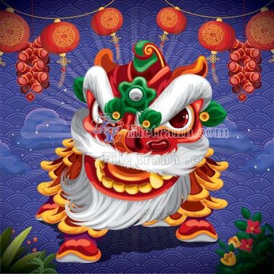 File gốc File gốc in tranh tổng hợp tường nền K43575 (in lụa) tranh phong thủy