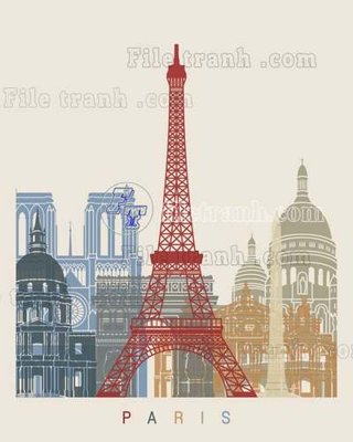 File tranh File gốc in tranh tổng hợp tường nền K43638 (bản gốc) treo tường