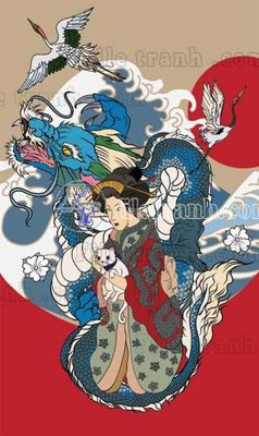 File gốc File gốc in tranh tổng hợp tường nền K43683 (phong cách) tối giản