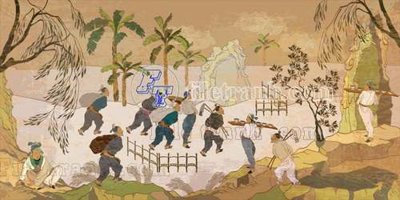 Tải file gốc File gốc in tranh tổng hợp tường nền K43721 (bản PSD) đầy đủ layer