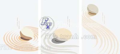 File tranh File gốc in tranh tổng hợp tường nền K43722 (gốc) in trên kính