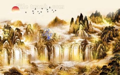 Hình ảnh file gốc File gốc in tranh tổng hợp tường nền K44083 (chất lượng cao)