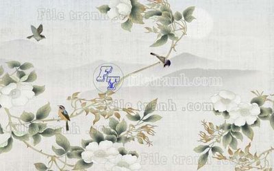 File gốc in mica File gốc in tranh tổng hợp tường nền K44092 chất lượng